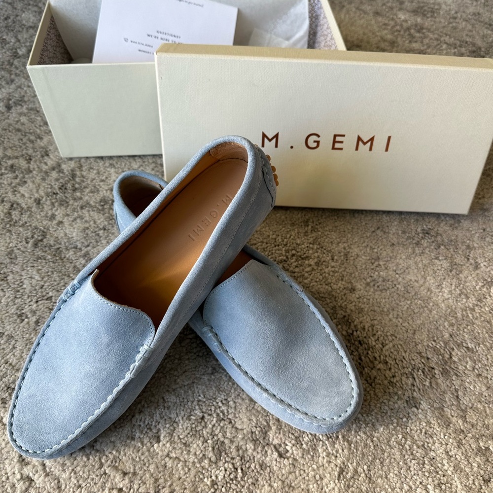 M. Gemi suede shoes